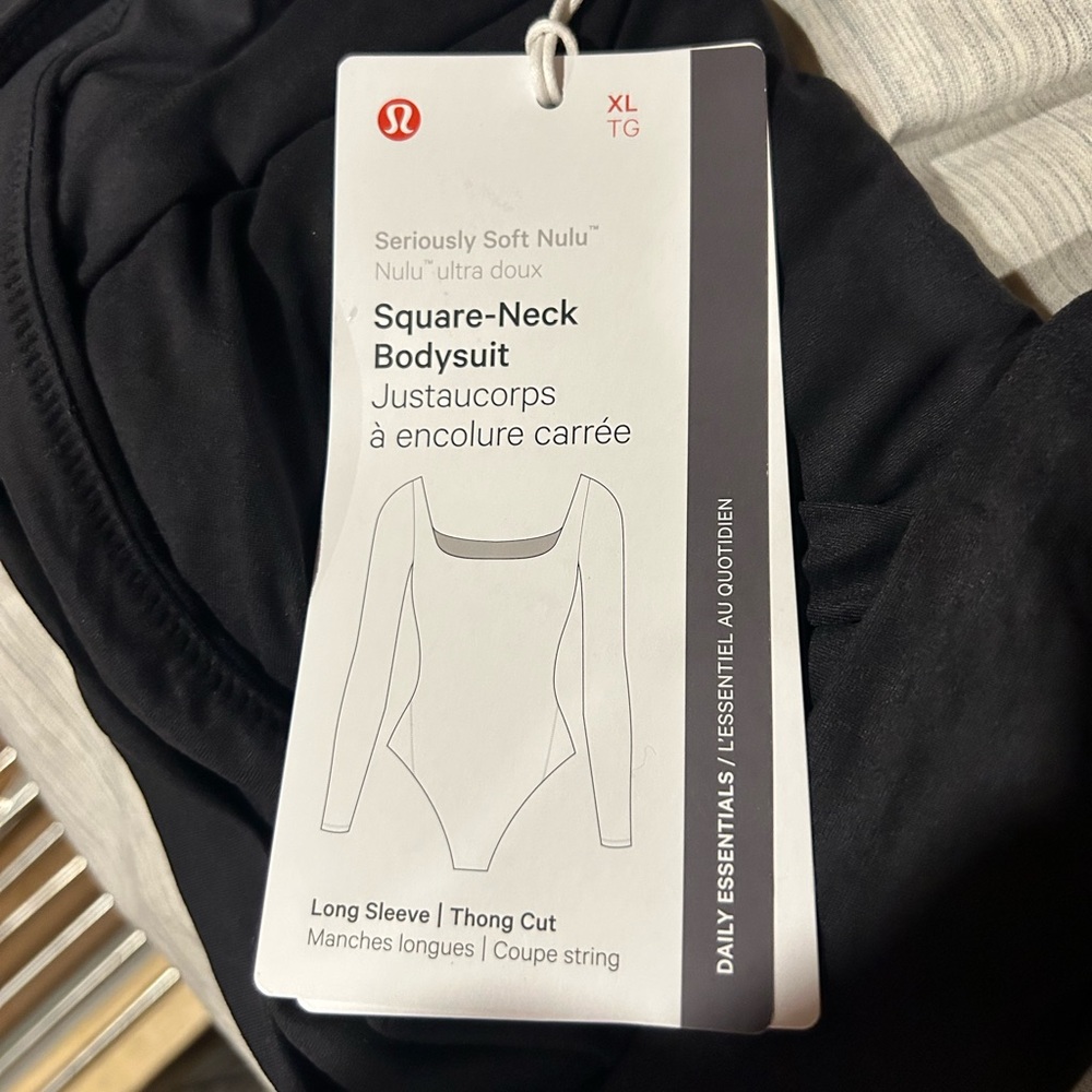 Lululemon Square Neck Bodysuit
